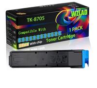 WZLAD TK-8705 Compatible for Kyocera Toner Cartridge (1C) | TK-8705 Compatible for Kyocera Toner Cartridge with Chip TASKalfa 6550ci 6551ci 7550ci 7551ci Printers