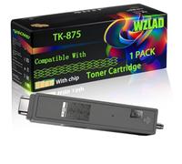 WZLAD TK-875 Compatible for Kyocera Toner Cartridge (1BK) | TK-875 Compatible for Kyocera Toner Cartridge with Chip TASKalfa 550c TASKalfa 650c TASKalfa 750c Printers