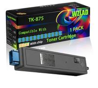 WZLAD TK-875 Compatible for Kyocera Toner Cartridge (1C) | TK-875 Compatible for Kyocera Toner Cartridge with Chip TASKalfa 550c TASKalfa 650c TASKalfa 750c Printers
