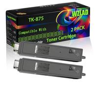 WZLAD TK-875 Compatible for Kyocera Toner Cartridge (2BK) | TK-875 Compatible for Kyocera Toner Cartridge with Chip TASKalfa 550c TASKalfa 650c TASKalfa 750c Printers