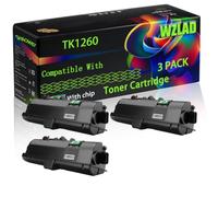 WZLAD TK1260 Compatible for Kyocera Toner Cartridge (3BK) | TK1260 Compatible for Kyocera Toner Cartridge with Chip ECOSYS PA4000wx PA4000x Printers