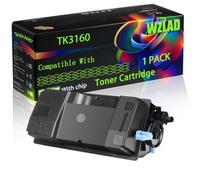 WZLAD TK3160 Compatible for Kyocera Toner Cartridge (1BK) | TK3160 Compatible for Kyocera Toner Cartridge with Chip ECOSYS P3145dn M3145idn M3645idn Printers