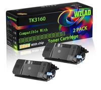 WZLAD TK3160 Compatible for Kyocera Toner Cartridge (2BK) | TK3160 Compatible for Kyocera Toner Cartridge with Chip ECOSYS P3145dn M3145idn M3645idn Printers