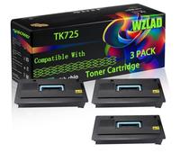 WZLAD TK725 Compatible for Kyocera Toner Cartridge (3BK) | TK725 Compatible for Kyocera Toner Cartridge with Chip TASKalfa 420ci 520ci 520i Printers