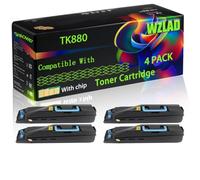 WZLAD TK880 Compatible for Kyocera Toner Cartridge (4BK)