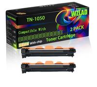 WZLAD TN-1050 Compatible for Brother Toner Cartridge (2BK)