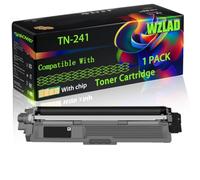 WZLAD TN-241 Compatible for Brother Toner Cartridge (1BK)