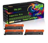 WZLAD TN-241 Compatible for Brother Toner Cartridge (3BK)