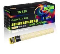 WZLAD TN 328 Compatible for Konica Minolta Toner Cartridge (1Y) | TN 328 Compatible for Konica Minolta Toner Cartridge with Chip Bizhub C250i C300i C360i C7130i Printers