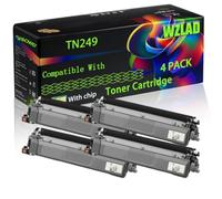 WZLAD TN249 Compatible for Brother Toner Cartridge (4BK)