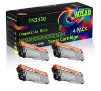 WZLAD TN3330 Compatible for Brother Toner Cartridge (4BK)