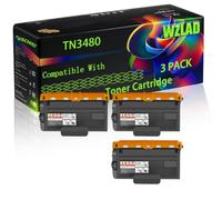 WZLAD TN3480 Compatible for Brother Toner Cartridge (3BK) | TN3480 Compatible for Brother Toner Cartridge with Chip HL-L5100DN HL-L5200DWT HL-L6300DWT HL-L5000D HL-L5100DNT HL-L6250DN