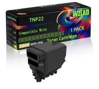 WZLAD TNP22 Compatible for Konica Minolta Toner Cartridge (1BK) | TNP22 Compatible for Konica Minolta Toner Cartridge with Chip Bizhub C35P Printers