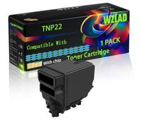 WZLAD TNP22 Compatible for Konica Minolta Toner Cartridge (1C) | TNP22 Compatible for Konica Minolta Toner Cartridge with Chip Bizhub C35P Printers