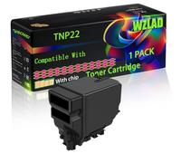 WZLAD TNP22 Compatible for Konica Minolta Toner Cartridge (1M) | TNP22 Compatible for Konica Minolta Toner Cartridge with Chip Bizhub C35P Printers