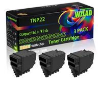 WZLAD TNP22 Compatible for Konica Minolta Toner Cartridge (3BK) | TNP22 Compatible for Konica Minolta Toner Cartridge with Chip Bizhub C35P Printers