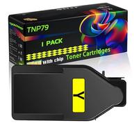 WZLAD TNP79 Compatible for Konica Minolta Toner Cartridges with Chip Bizhub C3350 C4050i C3350i C4051i Printers (1 Pack Yellow)