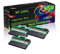 WZLAD WT-220 ompatible for Brother Waste Toner Bottle (3BK) | Compatible for Ricoh MP4054SP 4055 5054SP 5055 6054SP Printers, High Yield 120000 Pages, with Chip, High-Definition Printing