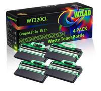 WZLAD WT320 ompatible for Brother Waste Toner Bottle (4BK) | WT320 ompatible for Brother Waste Toner Bottle with Chip MFC-L8600CDW MFC-L8610CDW MFC-L8850CDW MFC-L8895CDW Printers