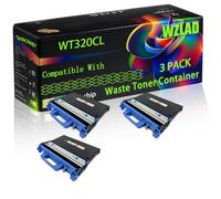 WZLAD WT320 ompatible for Brother Waste Toner Container (3BK) | Compatible for Ricoh MP4054SP 4055 5054SP 5055 6054SP Printers, High Yield 120000 Pages, with Chip, High-Definition Printing