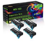 WZLAD WX-103 Compatible for Konica Minolta Waste Box (4BK) | WX-103 Compatible for Konica Minolta Waste Box with Chip Bizhub C 364 e C 368 C 454 C 454 e C 554 C 554 e Printers