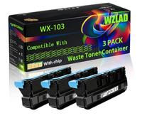WZLAD WX-103 Compatible for Konica Minolta Waste Toner Container (3BK) | WX-103 Compatible for Konica Minolta Waste Toner Container with Chip C224 C224e C258 C284 C284e C308 C364 C364e Printers