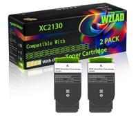WZLAD XC2130 Compatible for Lexmark Toner Cartridge (2BK) | XC2130 Compatible for Lexmark Toner Cartridge with Chip XC2130 XC2132 Printers