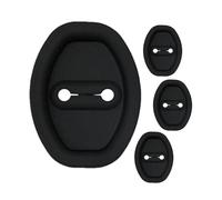 WZLCDGJJ 4 pieces Car Door Lock Protectors, for VW Tiguan GTE 2007-2025 Rust Resistant Door Latches Protective Cover Anti-Collision Car Accessories,A