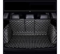 Car Boot Liner for Range Rover IV (L405 5-seat) 2012-2017, Waterproof Anti Scratch Anti Slip Pu-Leather All Inclusive Rear Trunk Mats,B-Black Beige