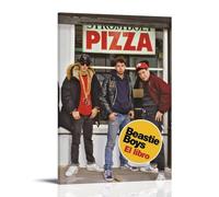 WZLLHA Beastie BoysArt Canvas Vintage Print Posters for Room Modern Bedroom Decor Aesthetic Bar Cart Wall DecorFrame-style12x18inch(30x45cm)