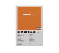 WZLLHA Channel Orange-Frank OceanArt Canvas Vintage Print Posters for Room Modern Bedroom Decor Aesthetic Bar Cart Wall DecorUnframe-style20x30inch(50x75cm)