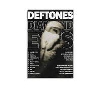 WZLLHA Deftones Diamond EyesArt Canvas Vintage Print Posters for Room Modern Bedroom Decor Aesthetic Bar Cart Wall DecorUnframe-style16x24inch(40x60cm)