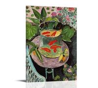 WZLLHA Henri MatisseArt Canvas Vintage Print Posters for Room Modern Bedroom Decor Aesthetic Bar Cart Wall DecorFrame-style08x12inch(20x30cm)