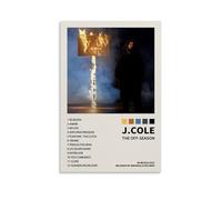 WZLLHA J Cole The Off-SeasonArt Canvas Vintage Print Posters for Room Modern Bedroom Decor Aesthetic Bar Cart Wall DecorUnframe-style20x30inch(50x75cm)