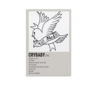 WZLLHA Lil Peep CrybabyArt Canvas Vintage Print Posters for Room Modern Bedroom Decor Aesthetic Bar Cart Wall DecorUnframe-style24x36inch(60x90cm)
