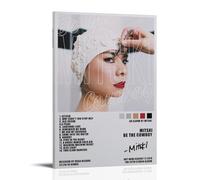 WZLLHA Mitski Be The CowboyArt Canvas Vintage Print Posters for Room Modern Bedroom Decor Aesthetic Bar Cart Wall DecorFrame-style12x18inch(30x45cm)