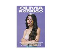WZLLHA Olivia Rodrigo SourArt Canvas Vintage Print Posters for Room Modern Bedroom Decor Aesthetic Bar Cart Wall DecorUnframe-style24x36inch(60x90cm)