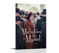 WZLLHA The Marvelous MrsArt Canvas Vintage Print Posters for Room Modern Bedroom Decor Aesthetic Bar Cart Wall DecorFrame-style08x12inch(20x30cm)