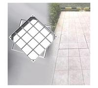 Wzmazingly Invisible Stainless Steel Manhole Cover With Frame 30x30 40x40 50x50 60x60 70x70 80x80 90x90cm, Square Recessed Heavy Duty Septic Tank Lid For Outside Yard Driveway(30x30cm/11.8x11.8in)