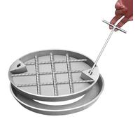 Wzmazingly Round Manhole Cover 36 34 32 30 28 24 20 Inch, Hidden Heavy Duty Septic Tank Lid For Garden Outdoor, With Stainless Steel Frame And Lifting Hook(Diameter 90cm/36in)