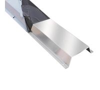Wzmazingly Stainless Steel Cable Trunking,Outdoor Wire Cover,40-200mm Wide | 100cm Long Durable Stainless Steel Cable Cover For Protecting And Routing Outdoor Wires(Outer Width 160mm)