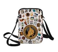 WZMPA Ancient Greek Gods Crossbody Bag Zeus Gift Apollo & Poseidon Messenger Bag Greek Mythology Merch (Hades CB)