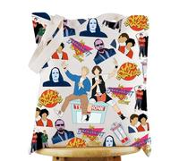 WZMPA Bill & Ted Tote Bag Bill & Ted Fans Gift Be Excellent To Each Other Bill Shoulder Bag Bill Adventure Merch (Be Excellent TG)