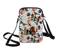 WZMPA Captain Mal Crossbody Bag Mal & Zoe & Wash Fans Gift Simon&River&Shepherd&Saffron Sling Bag Inara&Jayne&Kaylee Merch, Everything's Shing Cb, 8.86 x 6.1 x 0.59 inches, Fit