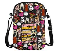 WZMPA Captain Spaulding Crossbody Bag Terror Movie Gift Suspense Film Shoulder Bag Captain Spaulding Merchandise, Eat Me