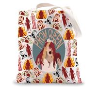 WZMPA Carrie Horror Movie Tote Bag Carrie White Fans Gift Prom Queen Shoulder Bag Carrie Chris Hargensen Inspired Merch (prom queen TG)