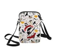 WZMPA Crow Crossbody Bag Magic Crow Themed Gift Fantasy Book Shoulder Bag Novels Lover Merchandise, Crow Novel-cb