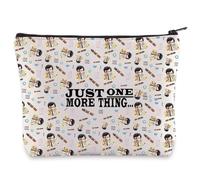 WZMPA Detective Cosmetic Bag Murder Show Fans Gift Just One More Thing Makeup Zipper Pouch Bag Crime Merchandise, Just One More Thing, Cosmetic Bag