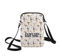 WZMPA Detective Crossbody Bag Murder Show Fans Gift Just One More Thing Shoulder Bag Crime TV Series Merchandise, One More Thing-cb, Crossbody Bag