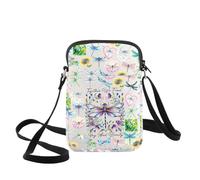 WZMPA Dragonfly Lover Crossbody Bag Dragonfly Inspired Gift Dragonflies Shoulder Bag Insect Merchandise, Together We Find-cb, Crossbody Bag